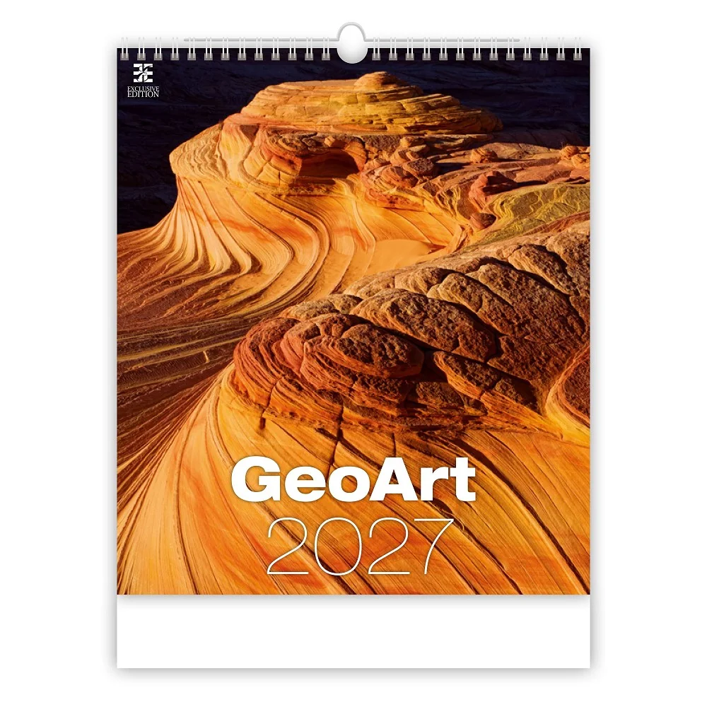 Helma Nástěnný kalendář Geo Art 2027 45 × 52 cm