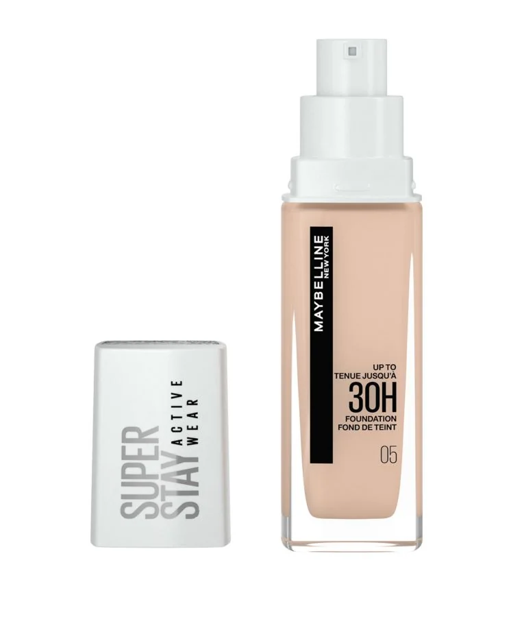Maybelline SuperStay Active Wear odstín 05 Light Beige dlouhotrvající vysoce krycí make-up 30 ml