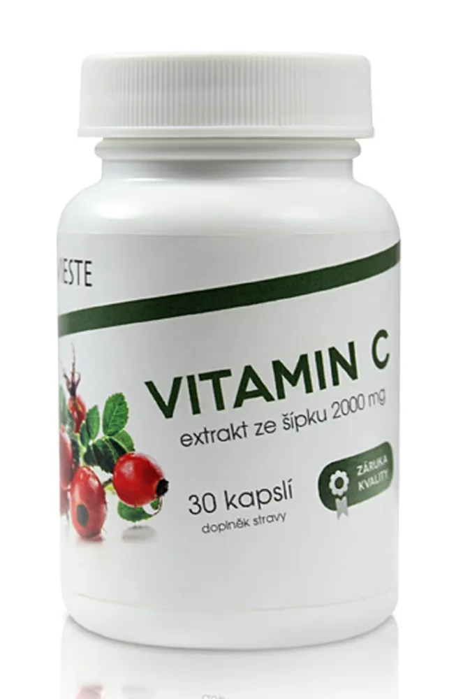 Vieste Vitamin C ze šípku 2000 mg 30 kapslí