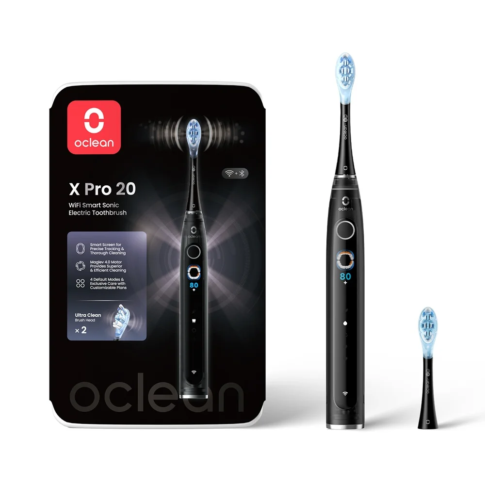Oclean X Pro 20 sonický kartáček černý