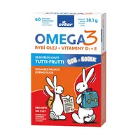 Vitar Kids Omega 3 + Vitaminy D3 + E