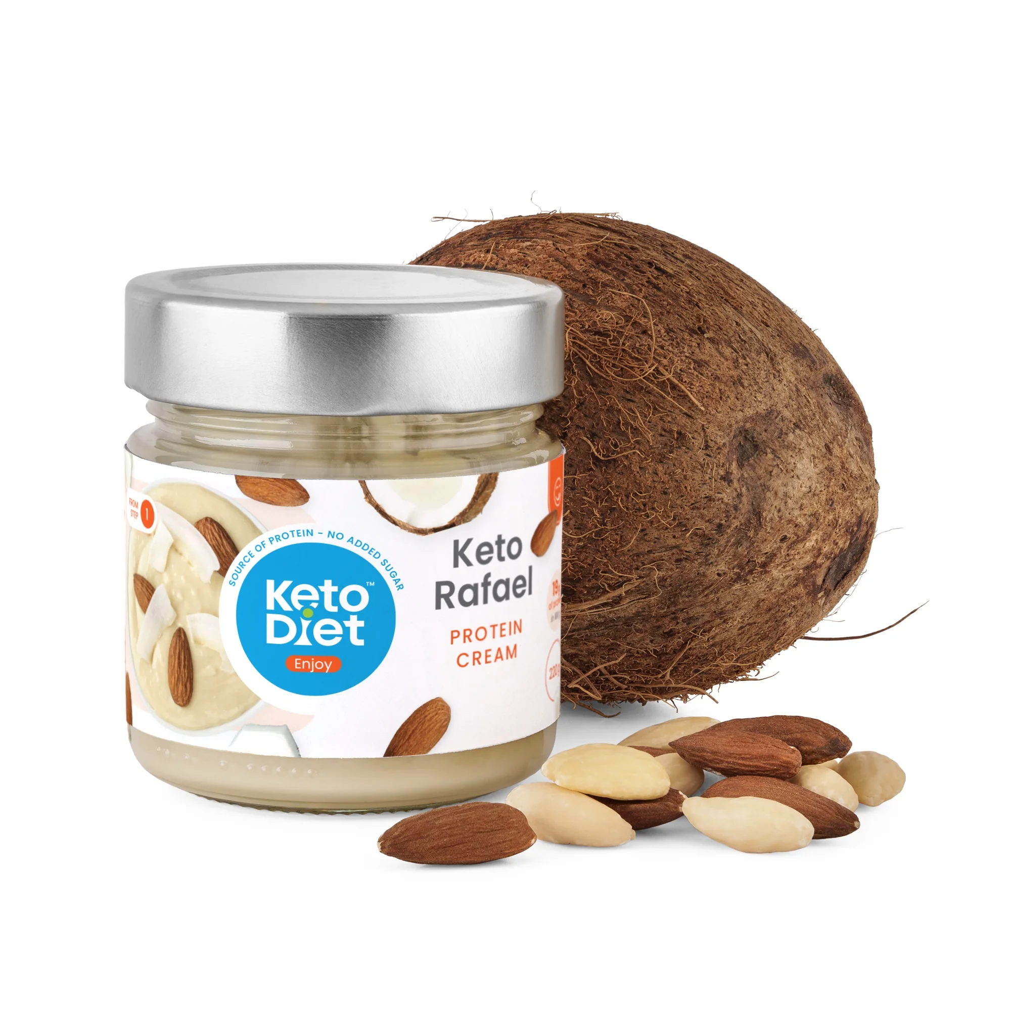 KetoDiet Keto Rafael - proteinový krém (220 g) 