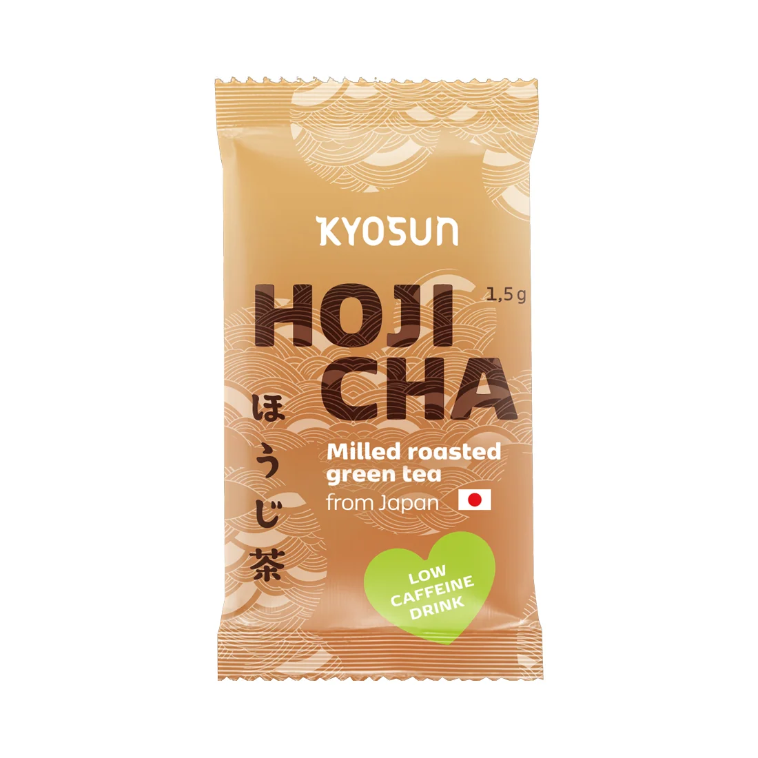 Kyosun Hojicha BIO mletý pražený zelený čaj 20x1,5 g