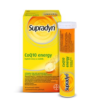 Supradyn CoQ10 Energy 30 šumivých tablet