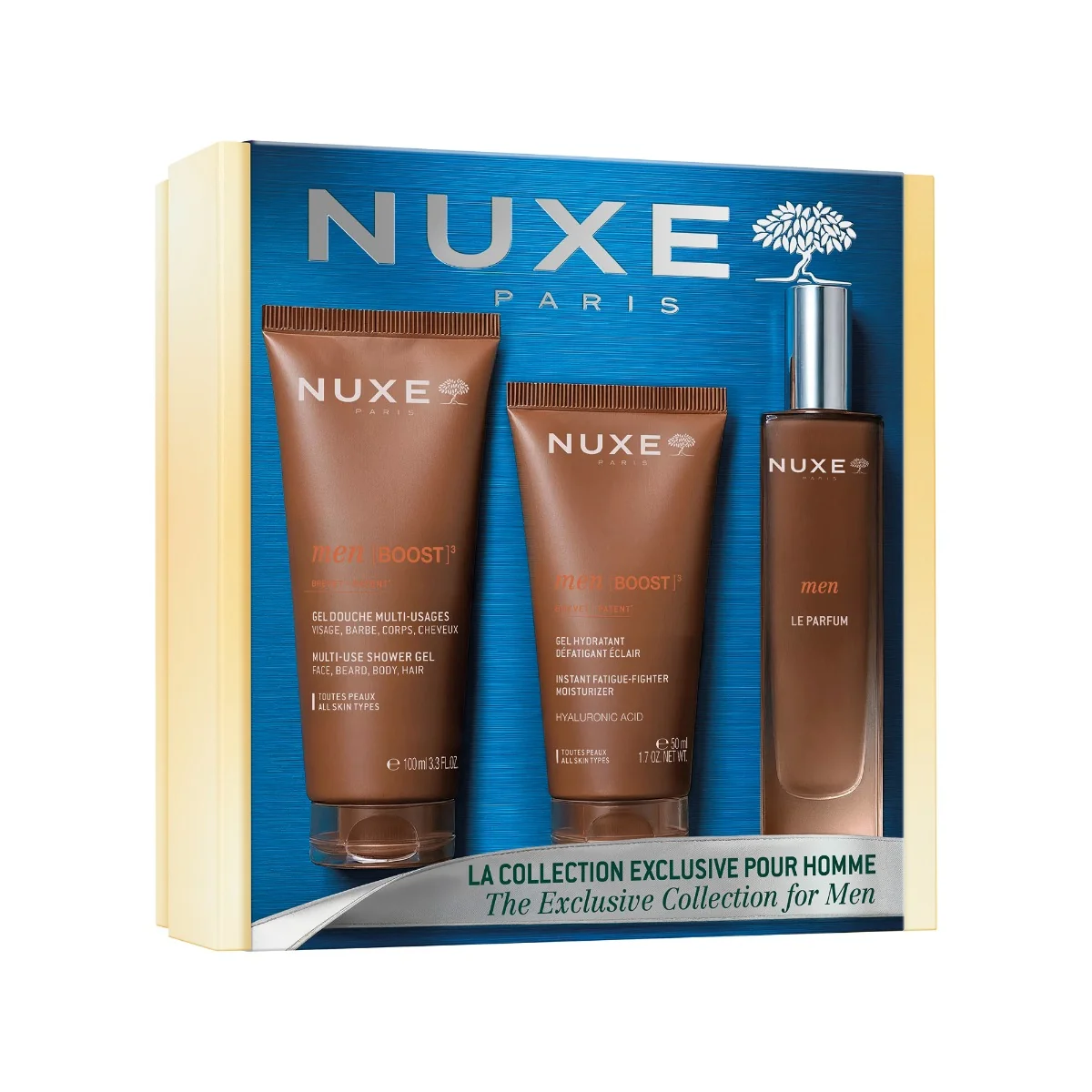 Nuxe Iconics Men 2026 dárkový set pro muže 3 ks