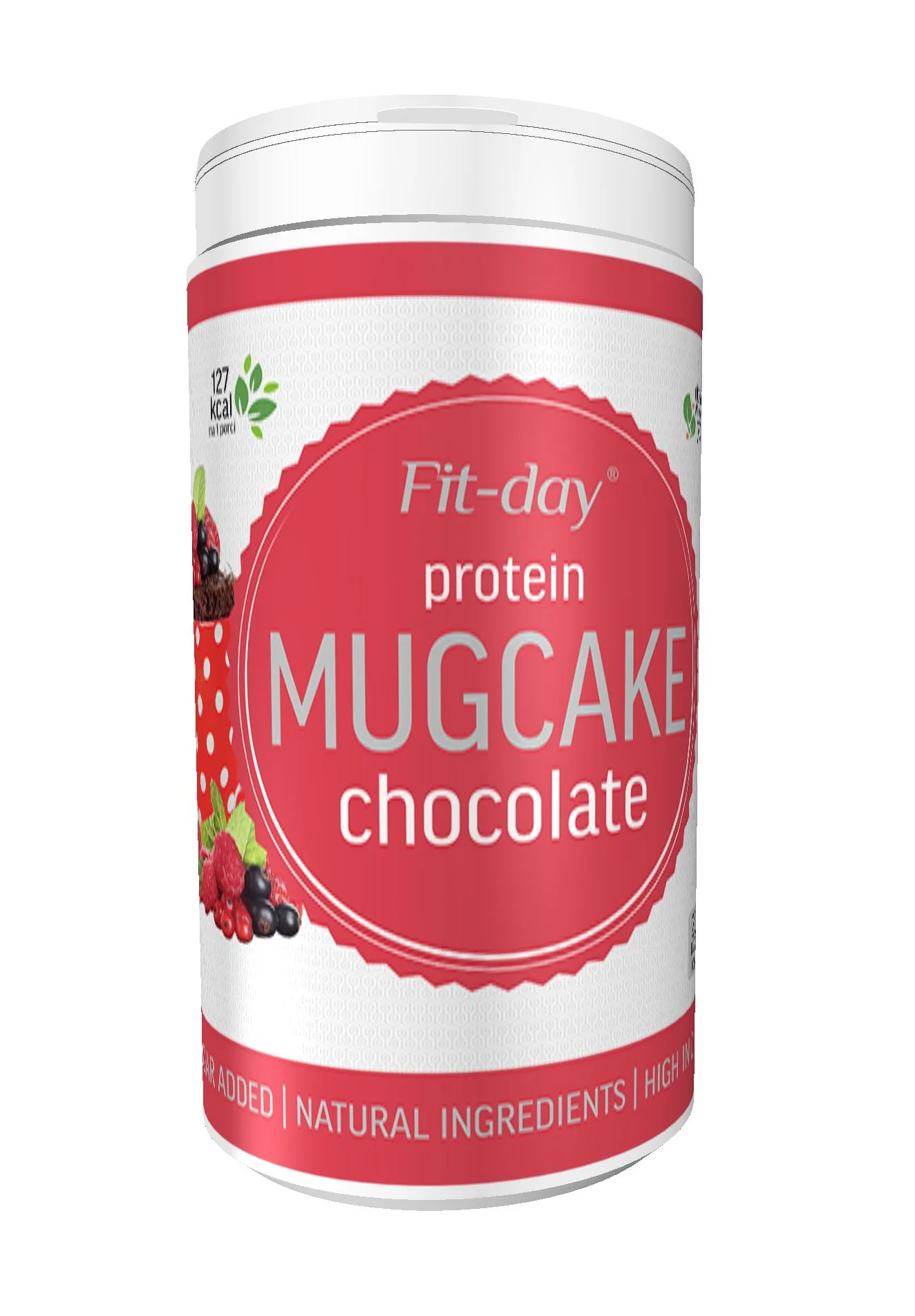 Fit-day Protein Hrnkový proteinový koláč - čokoládový 600 g