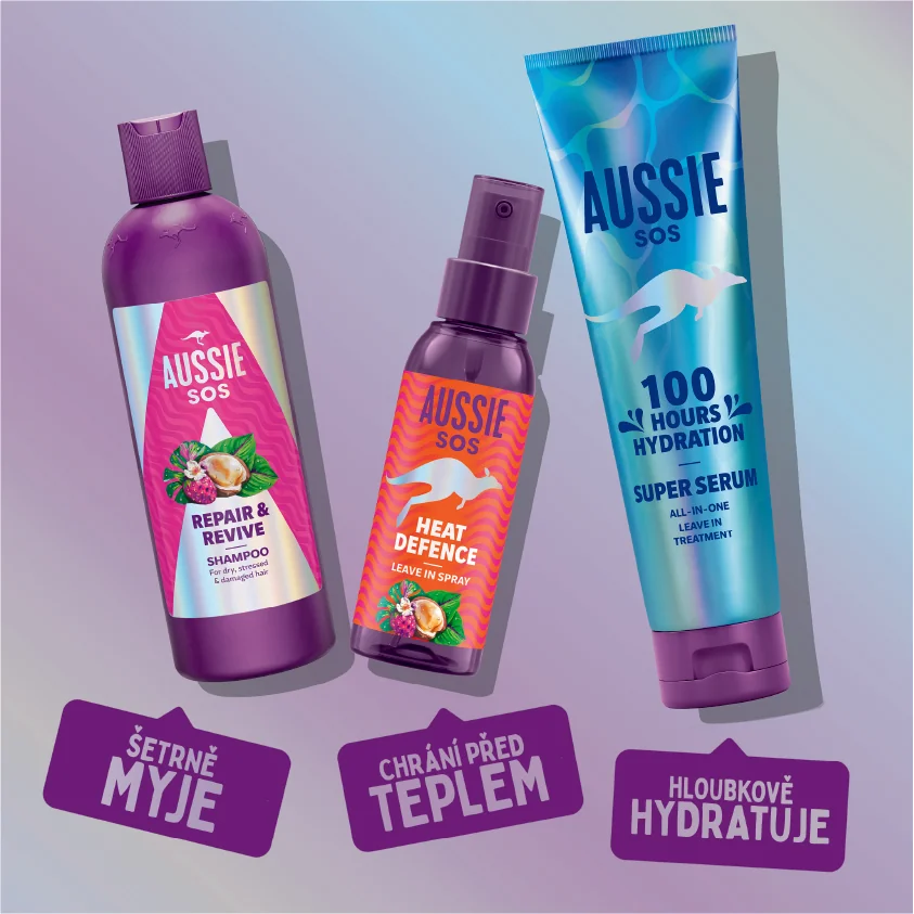 Aussie SOS Heat Defence bezoplachový sprej 100 ml