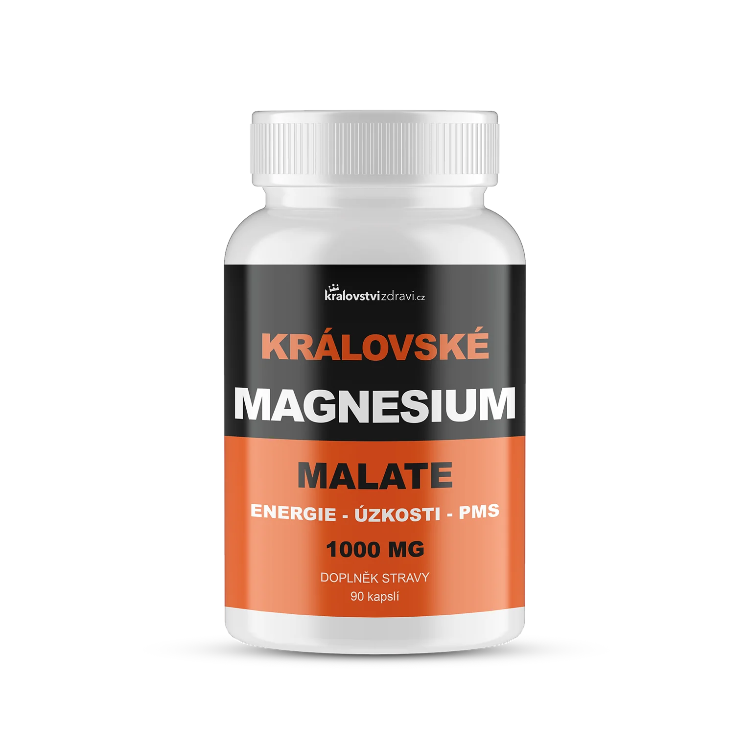Království zdraví Královské Magnesium Malate 835 mg, 90 kapslí