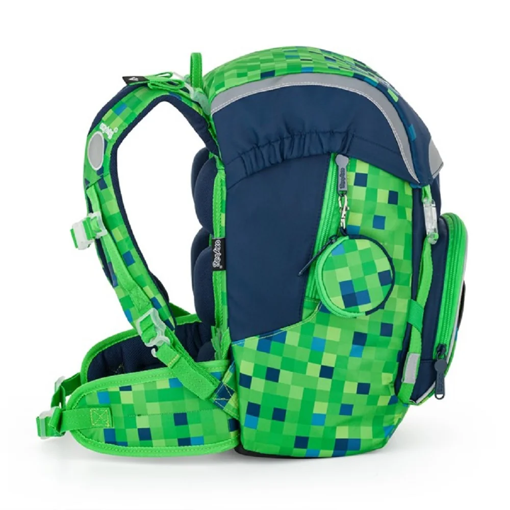 Oxybag OXY SKY - školní set Gamer 4 ks: batoh, penál, sáček, placky batoh, penál, sáček