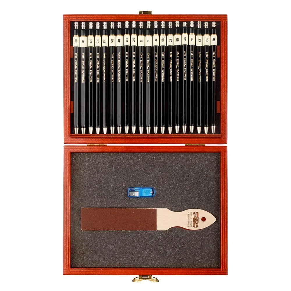 KOH-I-NOOR 5900 - souprava černých mechanických versatilek - 22 ks