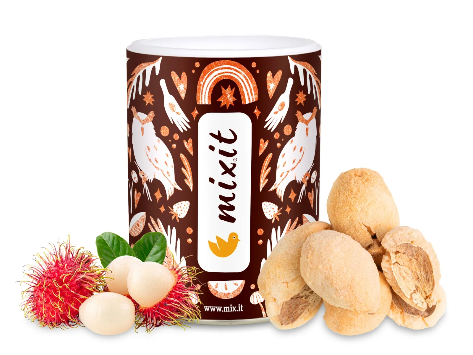 MIXIT Křupavé ovoce Rambutan 80 g