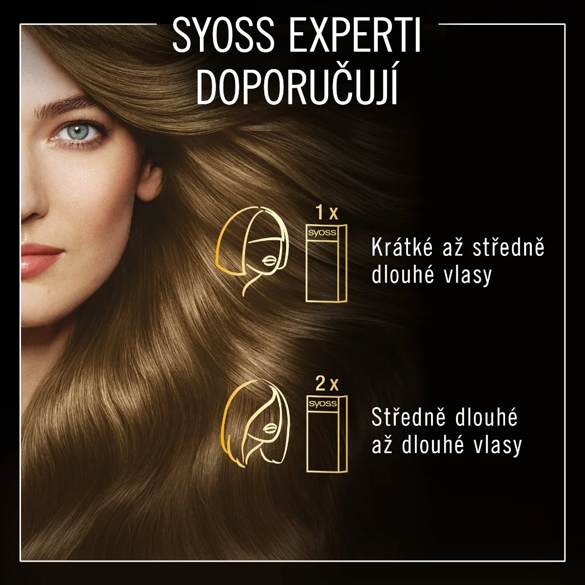 Syoss Oleo Intense Barva na vlasy 6-80 oříškově plavá 50 ml