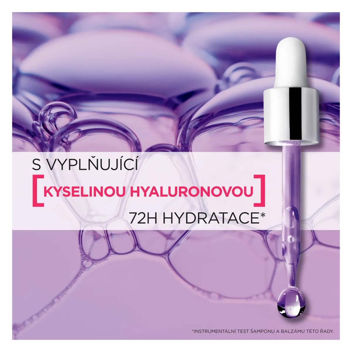 Loréal Paris Elseve Plump 72H hydratační šampon s kyselinou hyaluronovou 400 ml
