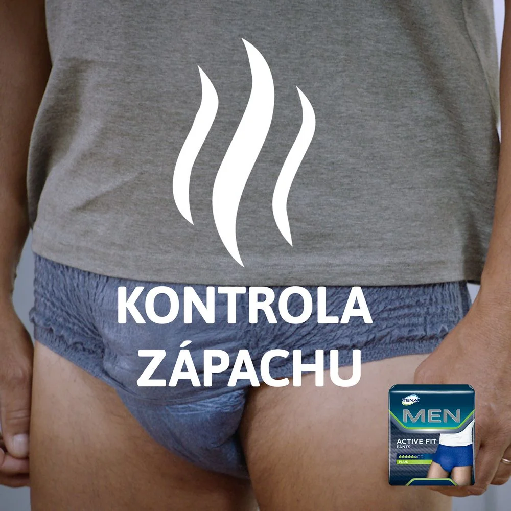 Tena Men Pants Plus Large inkontinenční kalhotky modré 8 ks