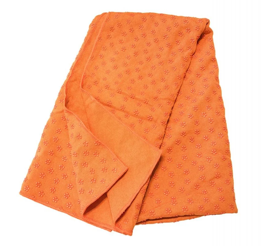SharpShape Jóga NON SLIP ručník oranžový