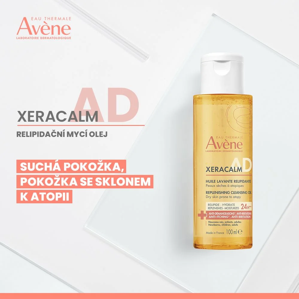 Avène Xeracalm AD relipidační mycí olej 100 ml