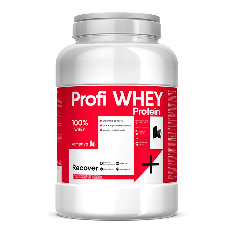 KOMPAVA Protein Profi WHEY čokoláda-banan 2000g