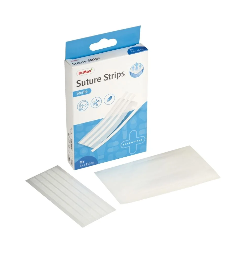 Dr. Max Suture Strips 6,4 x 108 mm náplasťové stehy 10 ks