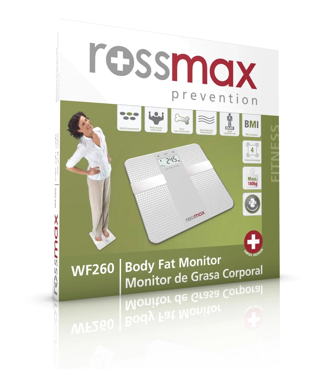 Rossmax Osobní diagnostická váha WF260