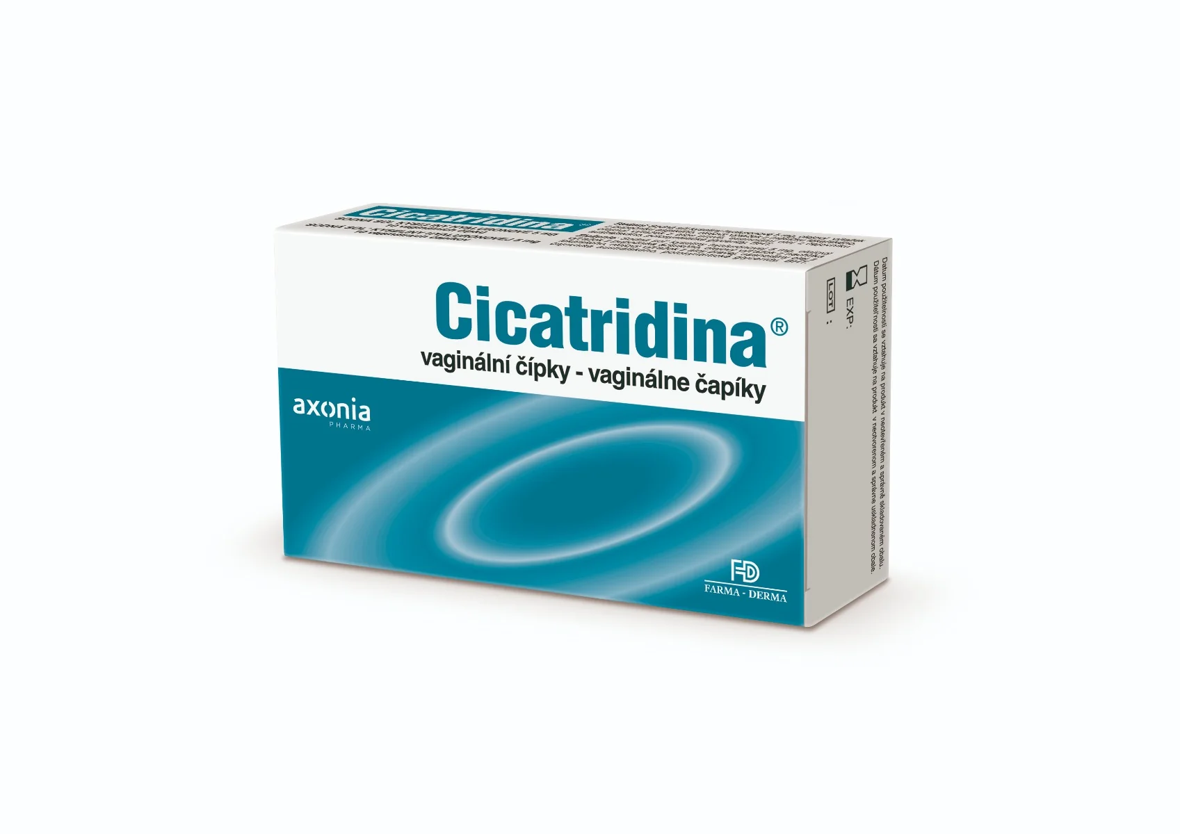 CICATRIDINA poševní čípky 10x2 g