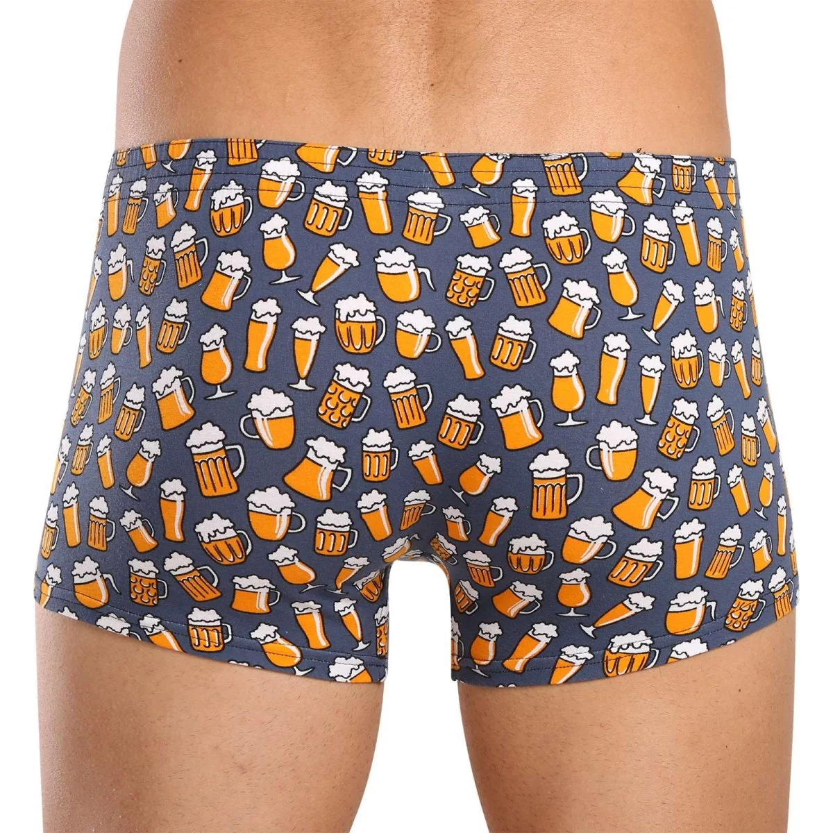 Styx Pánské boxerky art klasická guma pivo (Q1357) M