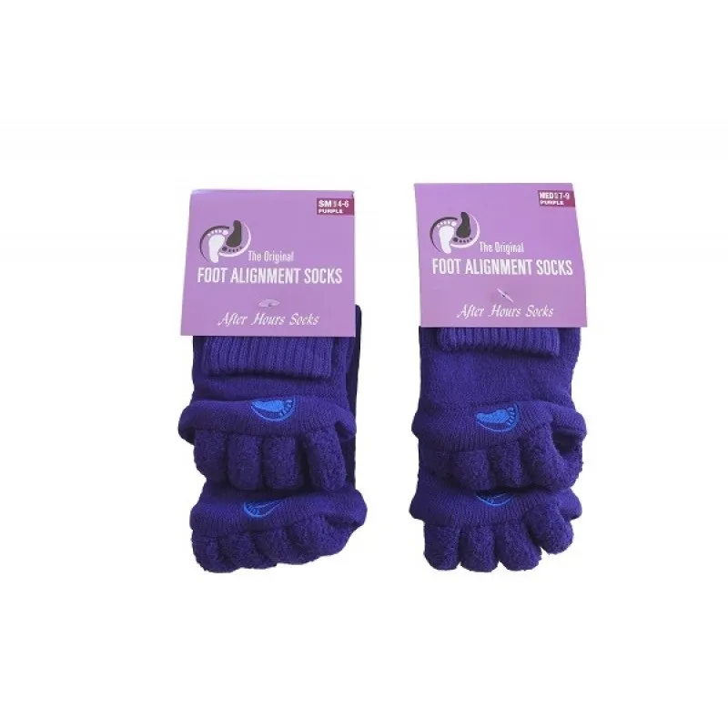 HappyFeet Adjustační ponožky Purple vel. S 1 pár