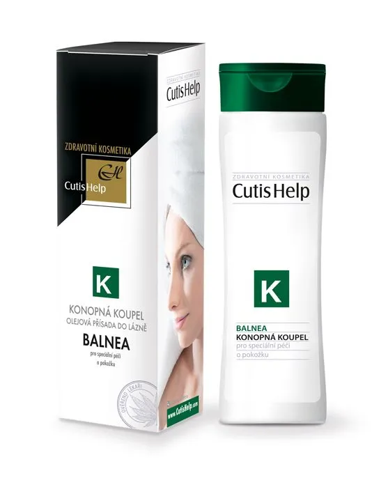 CutisHelp BALNEA konopná koupel 200ml