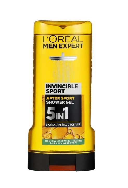 Loréal Paris Men Expert Invincible Sport 5v1 pánský sprchový gel 300 ml