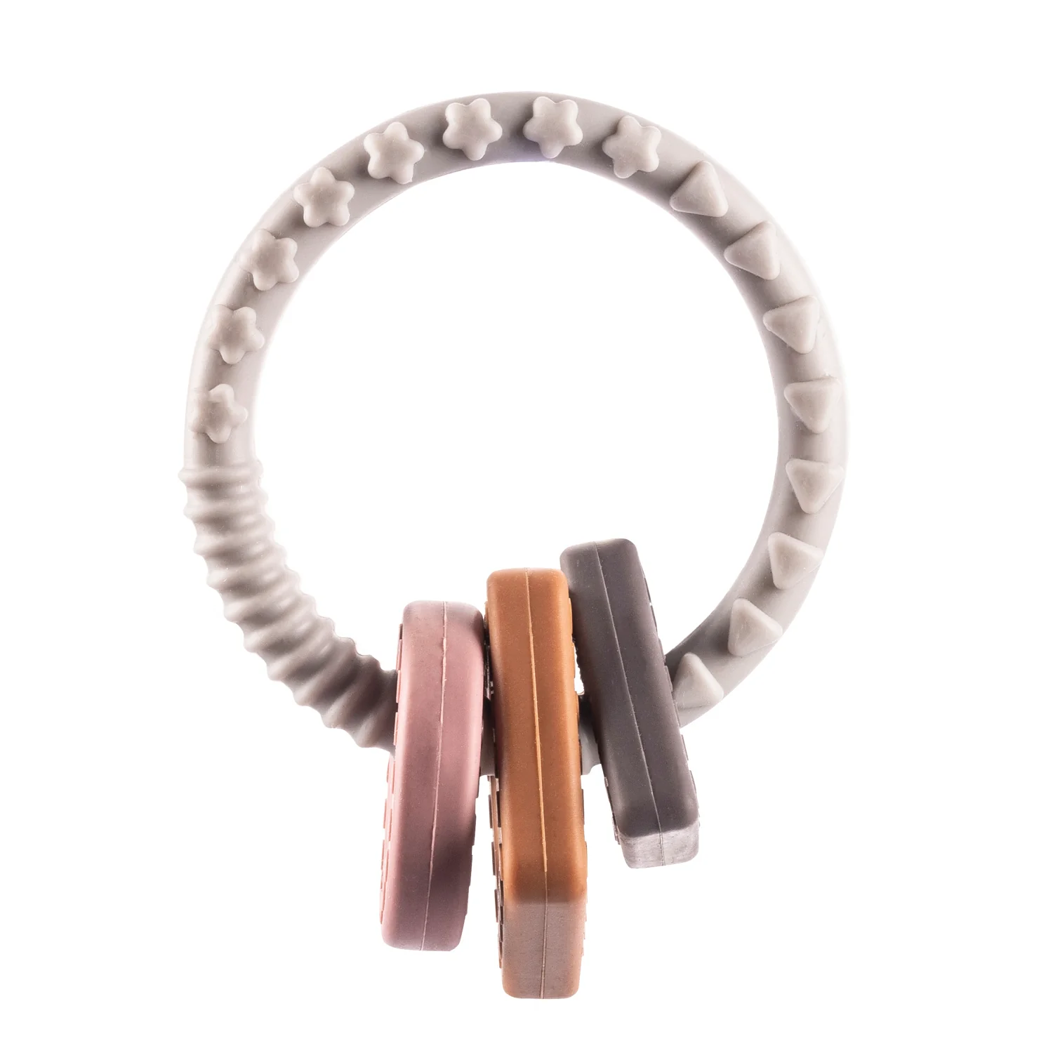 Zopa Silikonové kousátko Shape, Multicolor