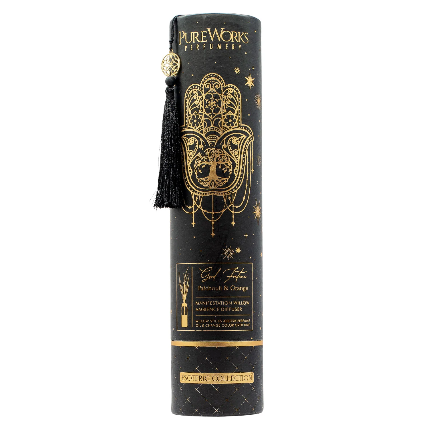 Song of India Organický vonný difuzér Pure Works - Patchouli & Orange 100 ml