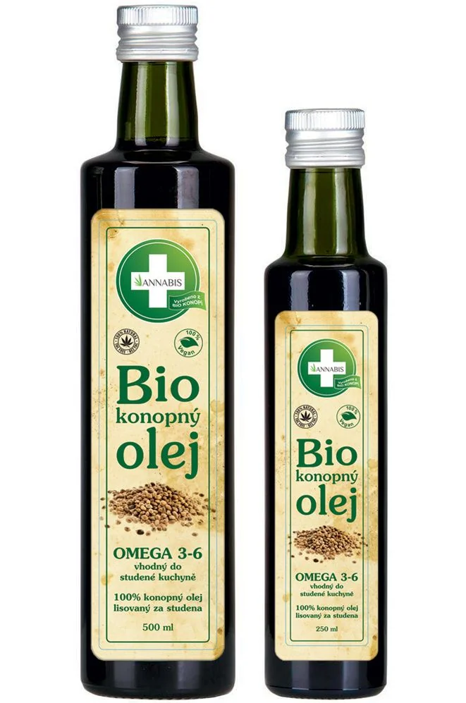 Annabis 100% Bio Konopný olej 250 ml