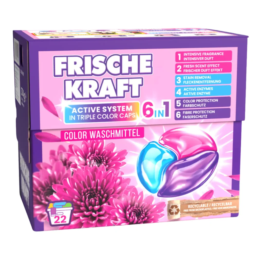 Frische Kraft Frische Kraft 6v1 COLOR gelové kapsle 22 ks