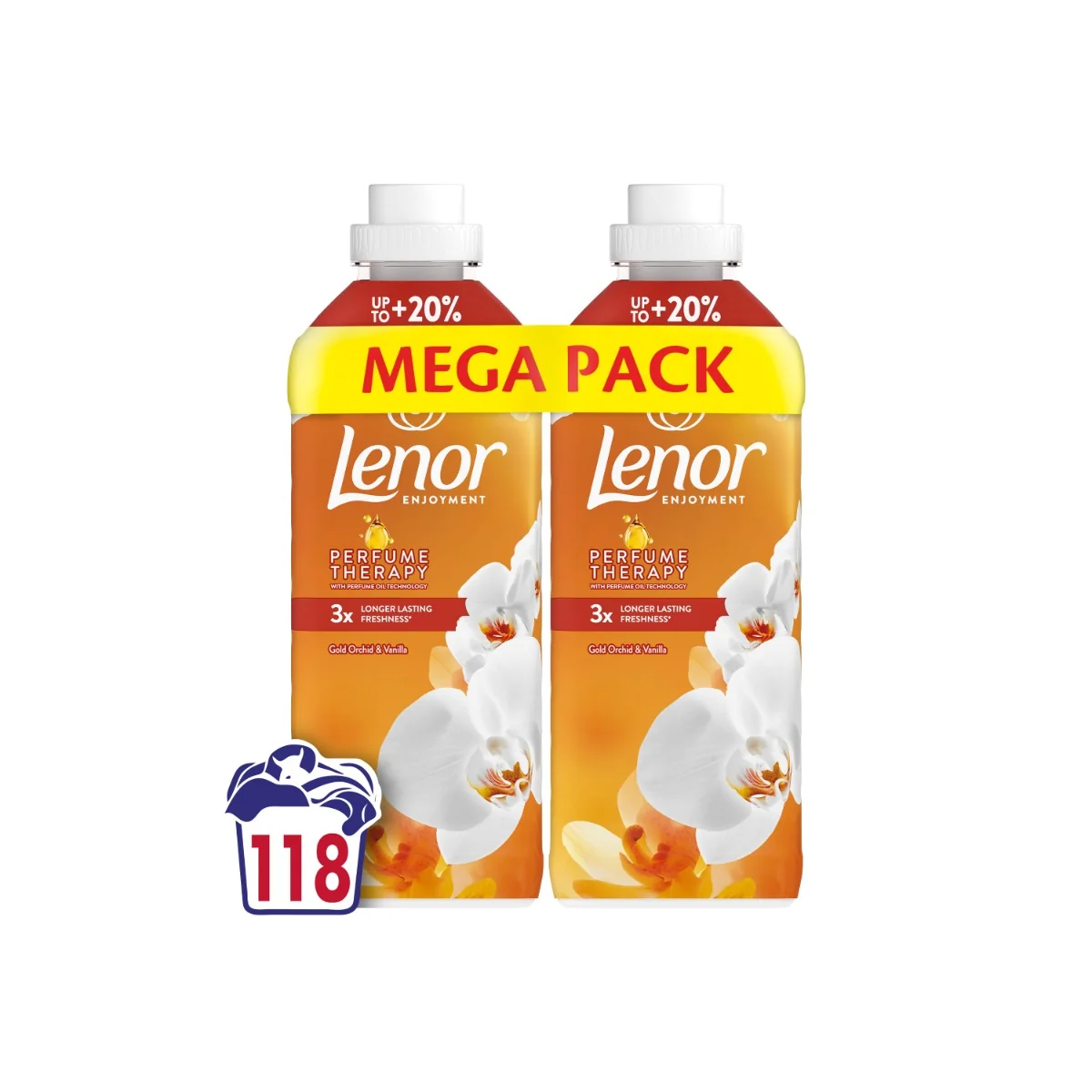 Lenor Gold Orchid & Vanilla Aviváž 2478 ml 118 praní