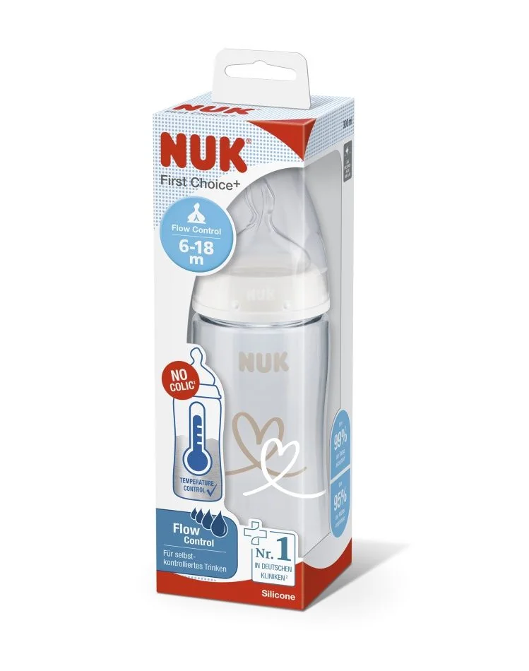 NUK FC+ Láhev s kontrolou teploty 300 ml 1 ks
