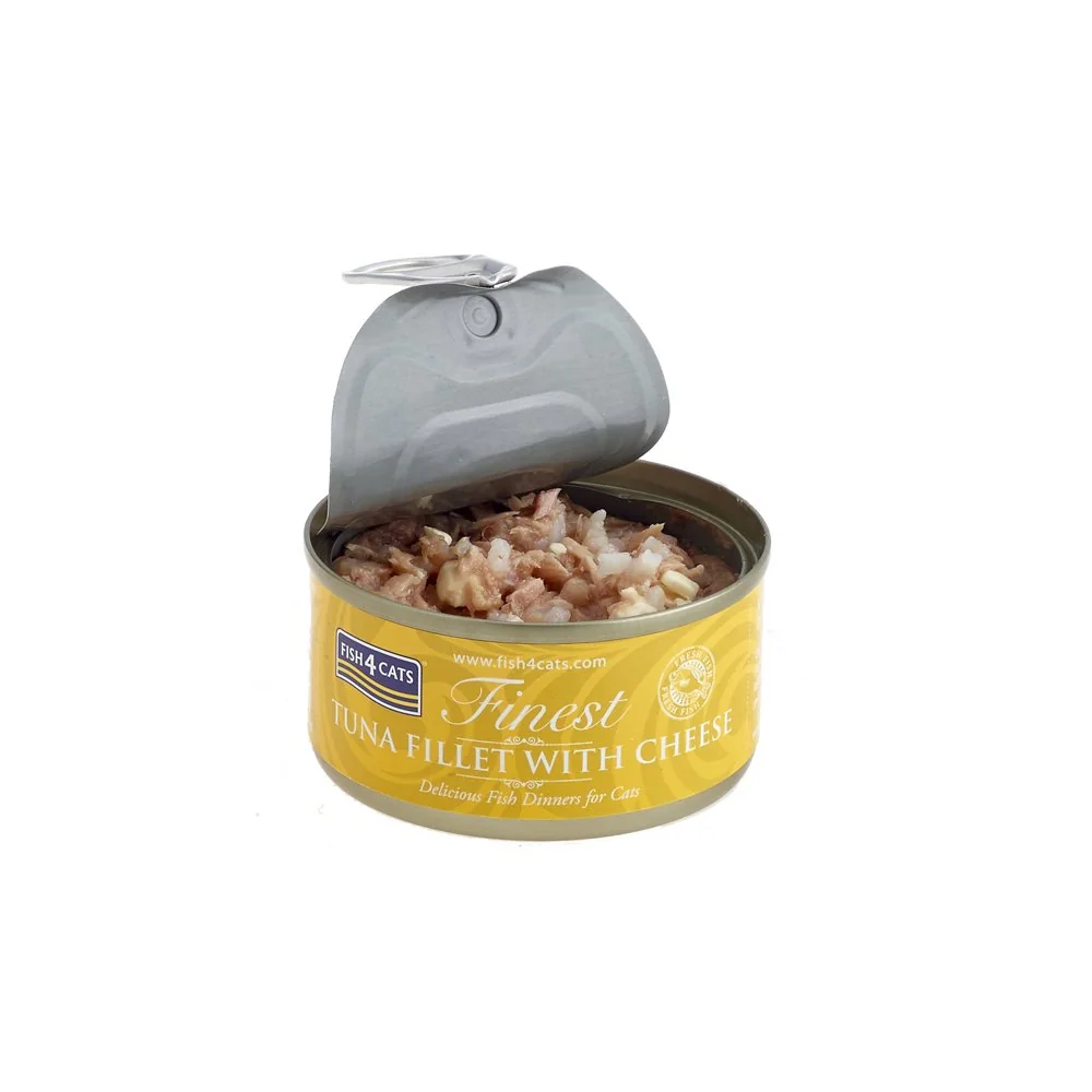 Fish4Cats Konzerva pro kočky Finest tuňák se sýrem 70 g