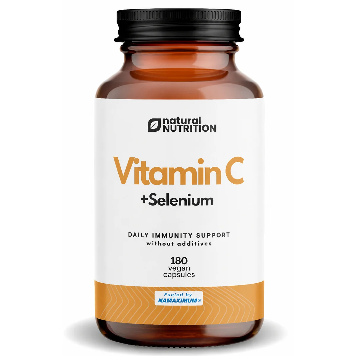 Natural Nutrition Vitamín C + Selén kapsuly 180 caps