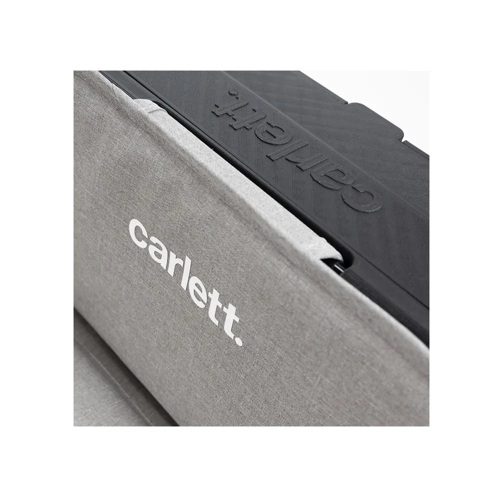 Carlett Senior Comfort 29l nákupní taška na kolečkách světle šedá