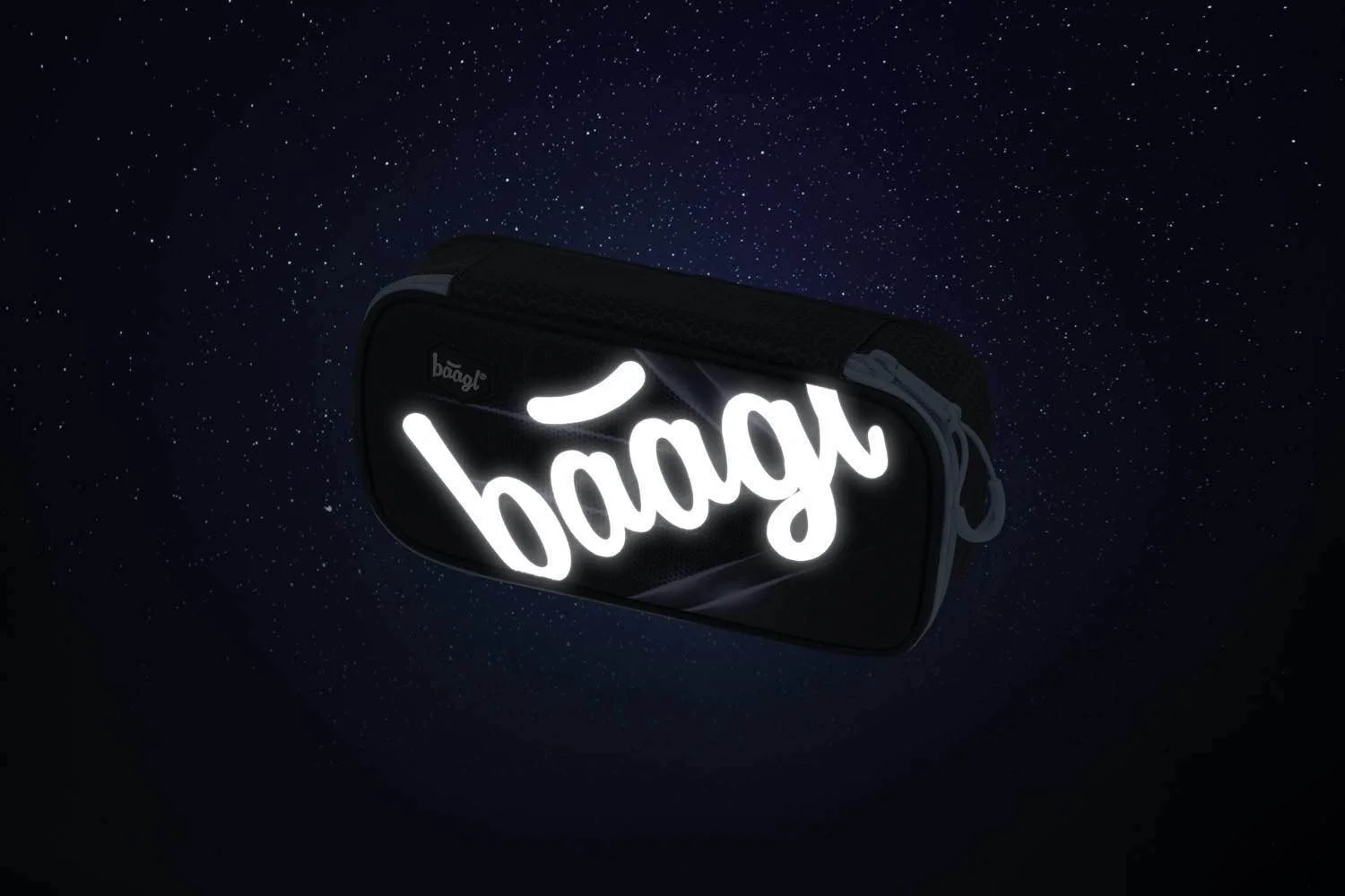 Baagl Školní penál etue Skate Bluelight