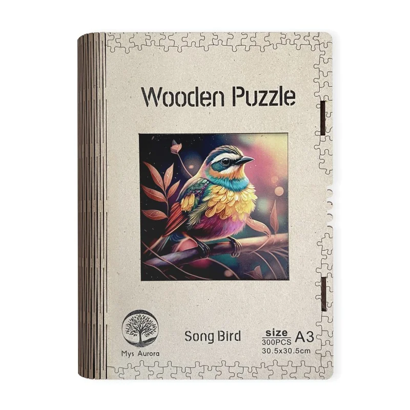 EPEE Wooden puzzle Song Bird A3