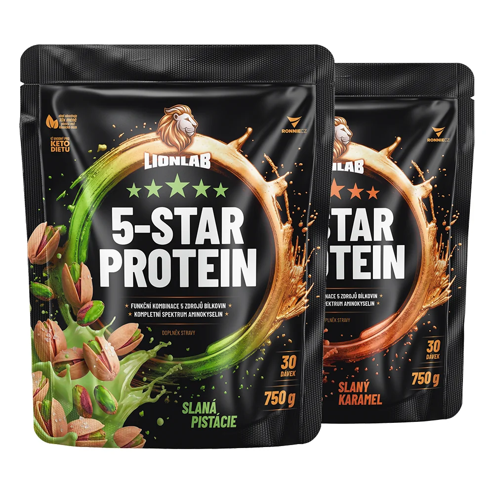 Lionlab 5-Star Protein AKCE 1+1 pistácie&slaný karamel