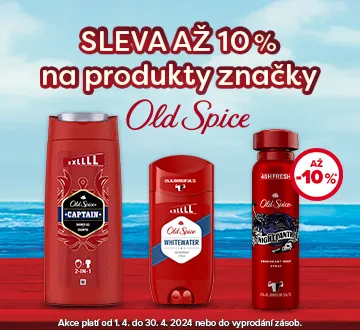 Old Spice sleva 10% (duben 2024)