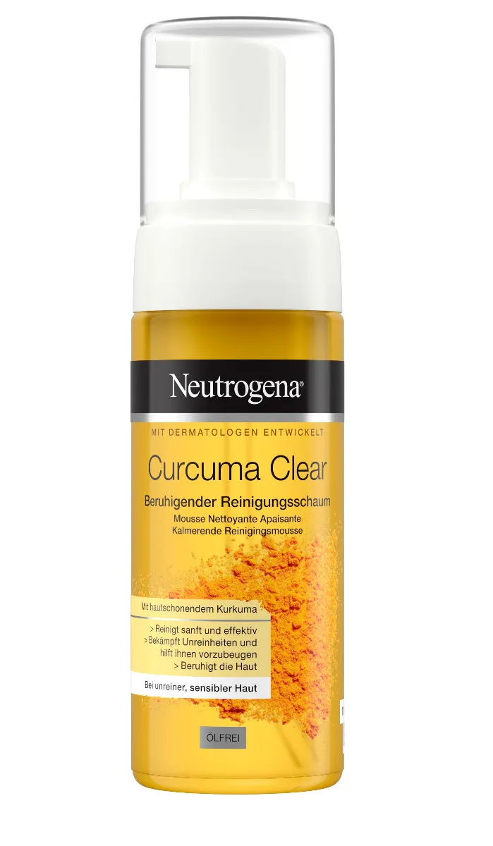 Neutrogena Curcuma Clear Čisticí pěna s kurkumou 150 ml