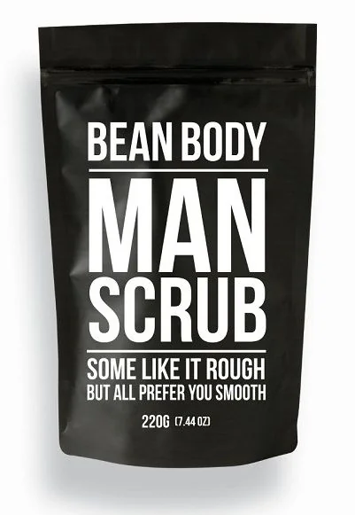 Bean Body Tělový peeling Pro muže 220 g