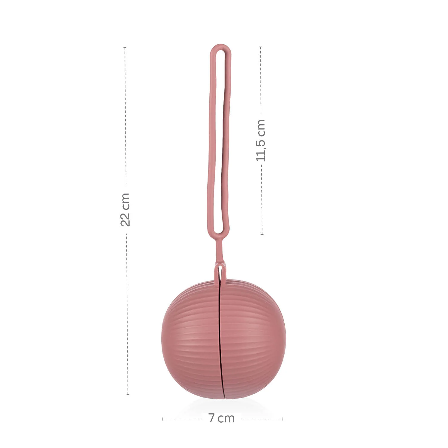 Zopa Silikonové pouzdro na dudlík uzavíratelné, Dove Grey 4