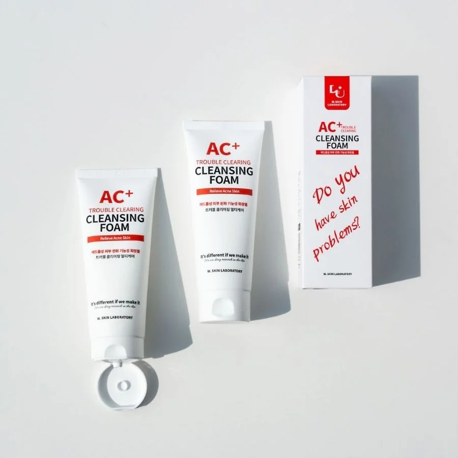 W.Skin Laboratory Čisticí pěna se sklonem k akné 150 ml