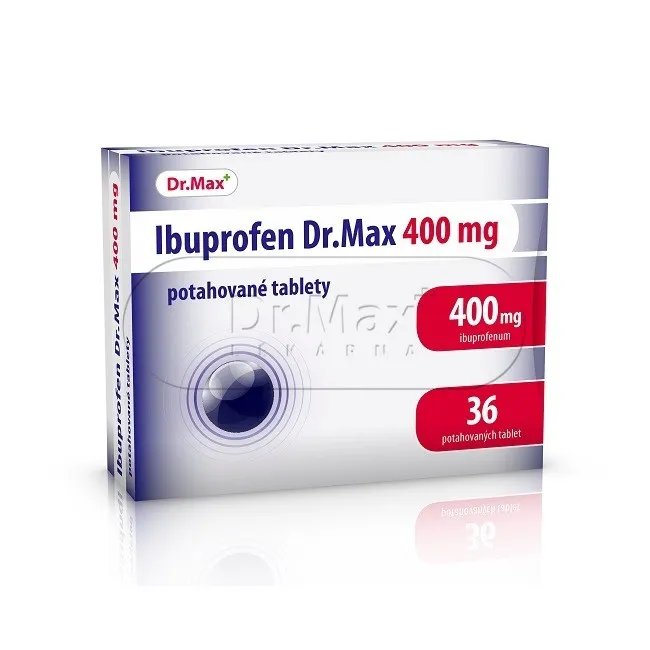 Ibuprofen Dr. Max 400 mg potahované tablety 36 tablet