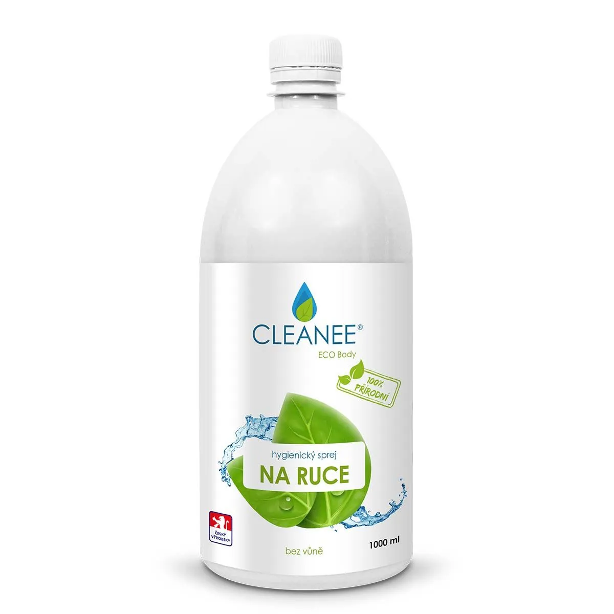 CLEANEE ECO Body Hygienický sprej na ruce náhradní náplň 1 l