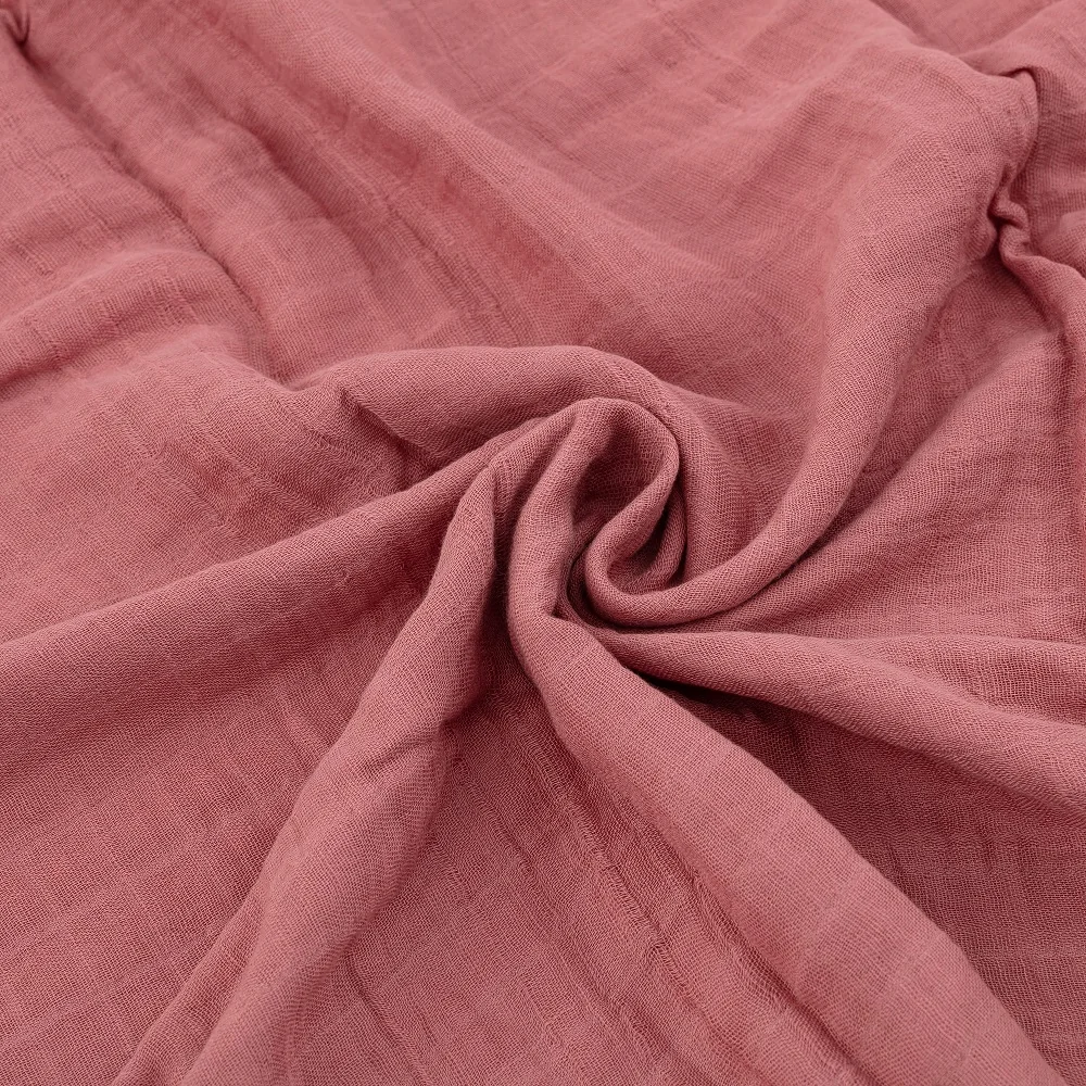 Petite&Mars Přikrývka bambusová mušelínová Misty 120 x 120 cm 2 ks Rose Rainbow