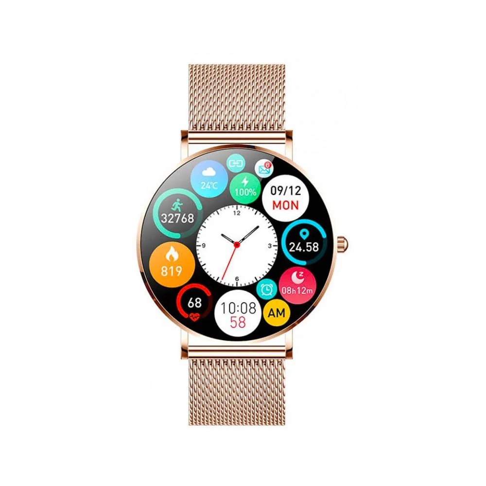 Carneo Phoenix HR+ Ultra thin smart hodinky Gold