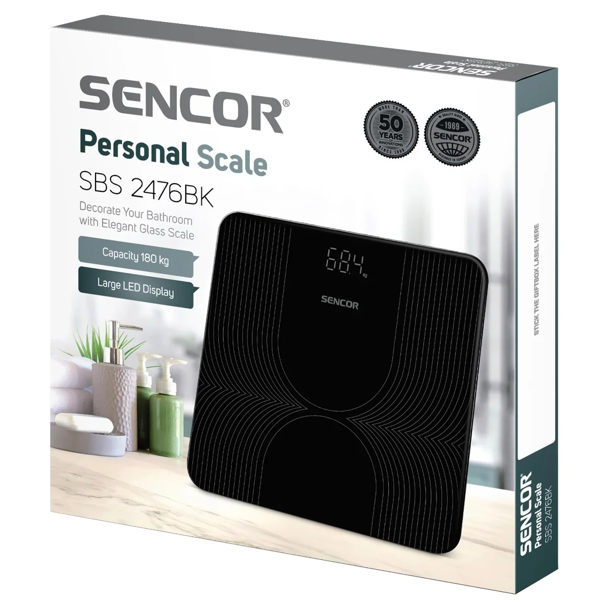SENCOR SBS 2476BK osobní váha